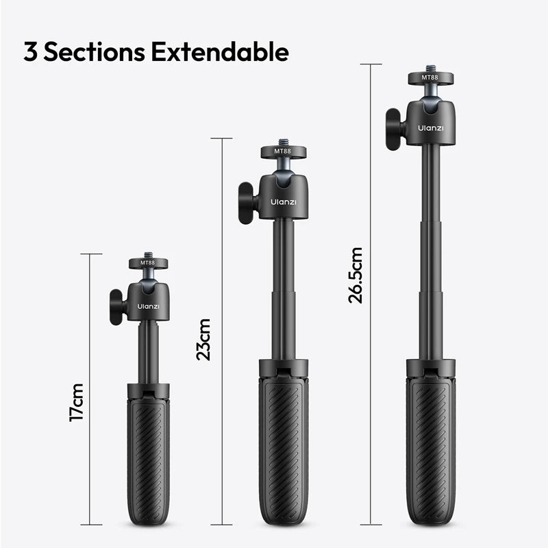 Ulanzi MT88 ClipMate 3-in-1 Mini Tripod