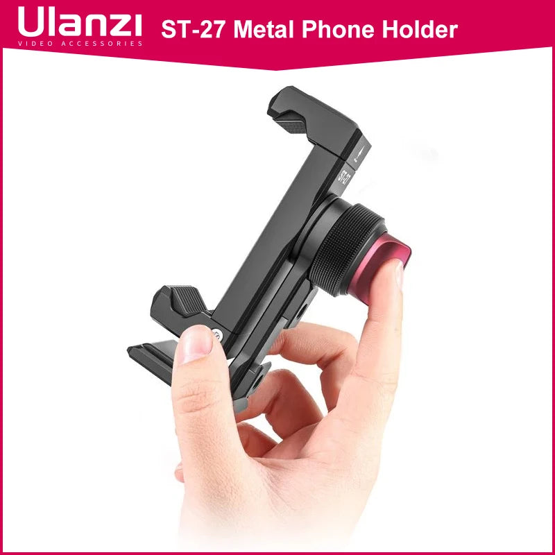 Ulanzi ST-27 Metal Phone Tripod Mount