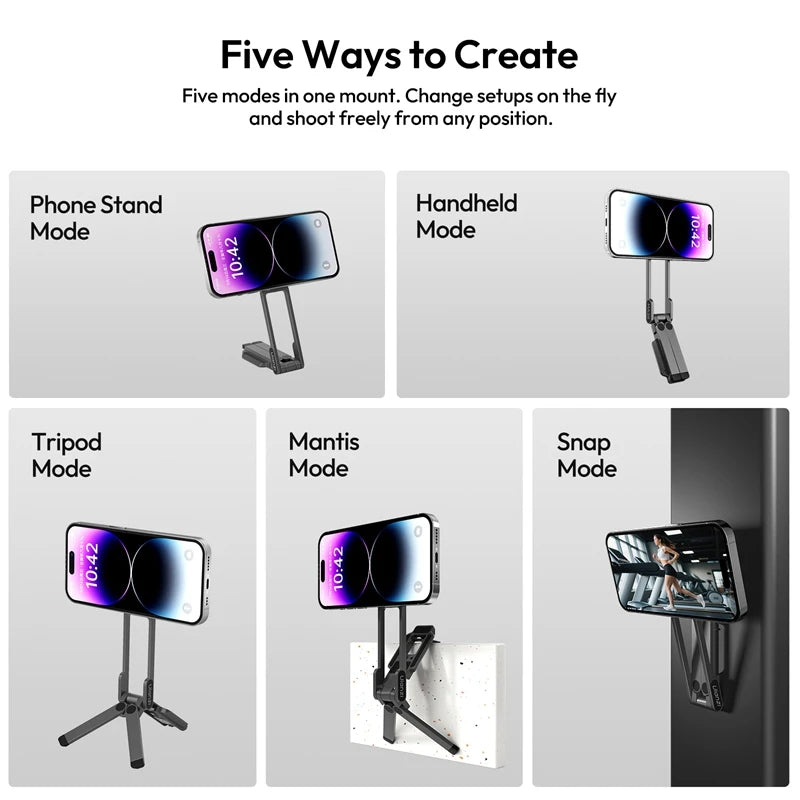 Ulanzi MA38 Magnetic Overhead Phone Stand
