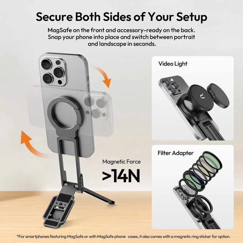 Ulanzi MA38 Magnetic Overhead Phone Stand