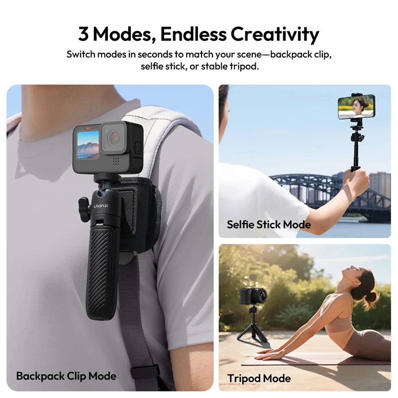 Ulanzi MT88 ClipMate 3-in-1 Mini Tripod