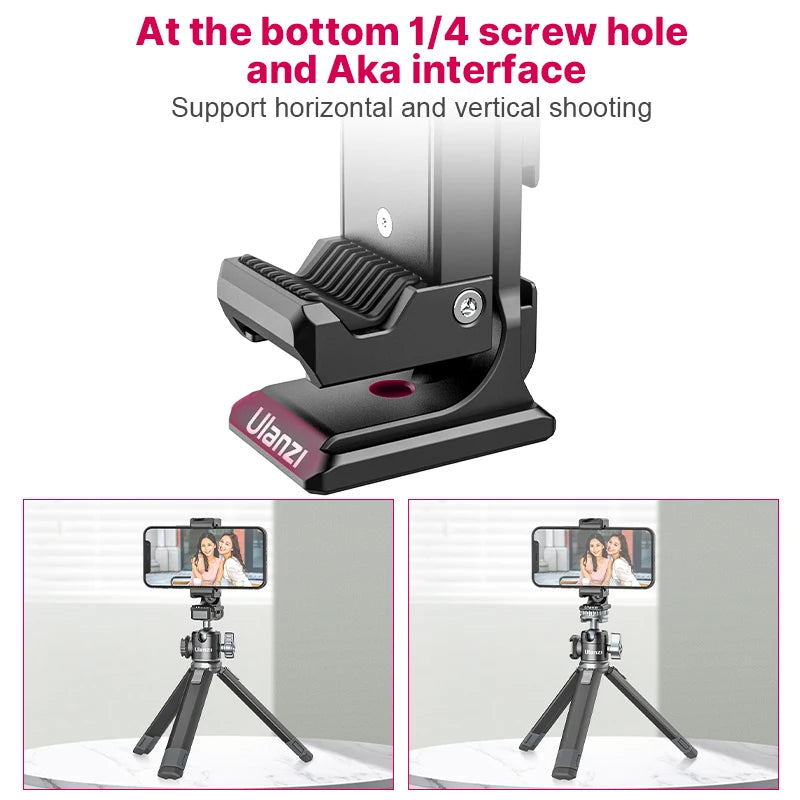 Ulanzi ST-27 Metal Phone Tripod Mount